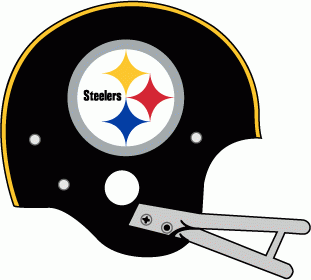 Pittsburgh Steelers 1963-1976 Helmet Logo fabric transfer